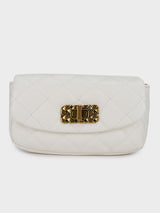 Athena White Sling Bag
