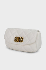 Athena White Sling Bag