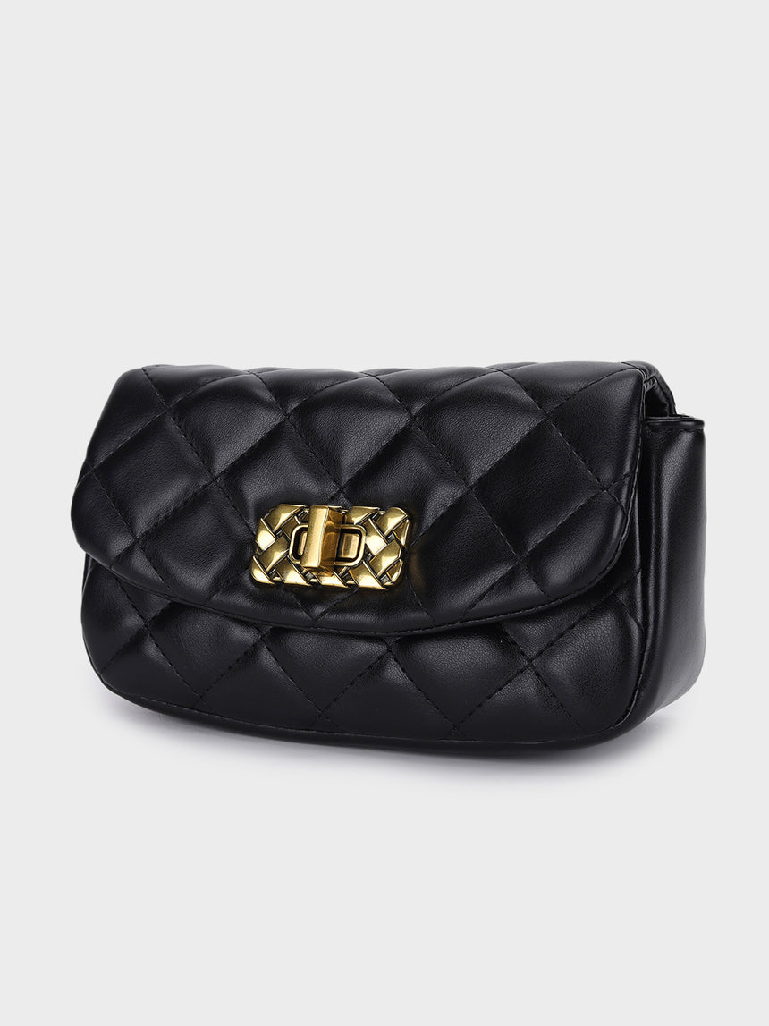 Athena Black Sling Bag