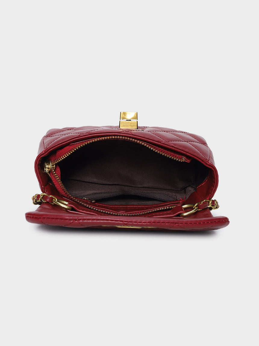 Athena Red Sling Bag
