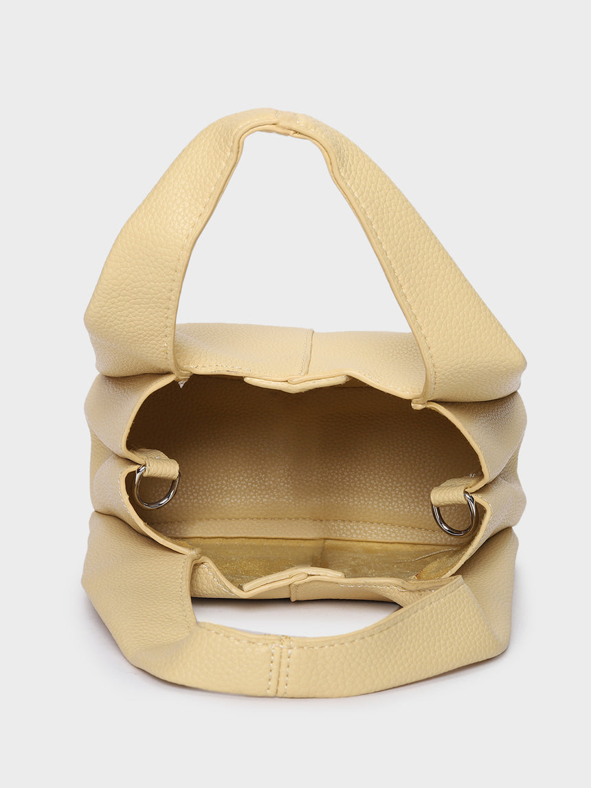 Yellow Hilary Bucket Sling Bag