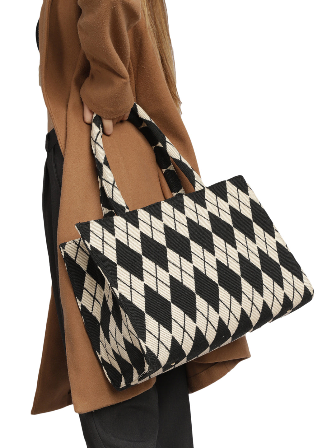 Checker Tote Bag