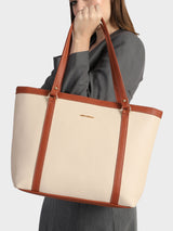 Beige Jessica Classic Tote Bag