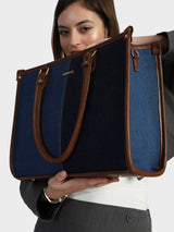 Denim Freya Denim Tote Bag