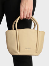 Barbara Yellow Bucket Handbag