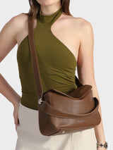 Leia Brown Sling Bag