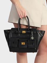 Black Hazel Handbag