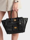 Black Hazel Handbag