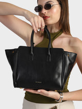 Black Hazel Handbag