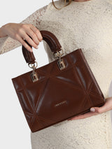 Brown Jade Mini Handbag