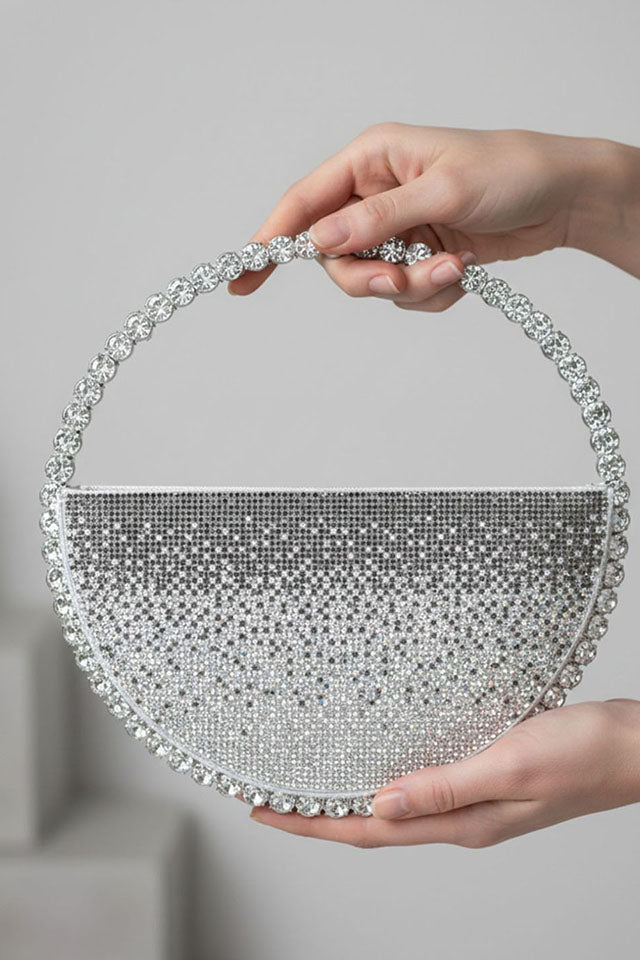 Yasmine Purple Clutch