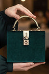 Iris Green Clutch