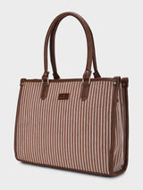 LEXI STRIPPED  TOTE BAG