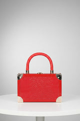 Lola Red Clutch
