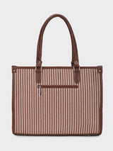 LEXI STRIPPED  TOTE BAG