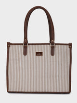 LEXI STRIPPED  TOTE BAG