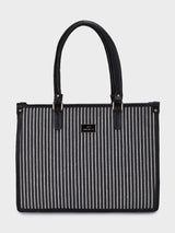 LEXI STRIPPED  TOTE BAG