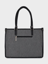 LEXI STRIPPED  TOTE BAG