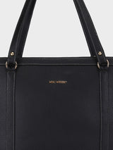 Black Jessica Classic Tote Bag