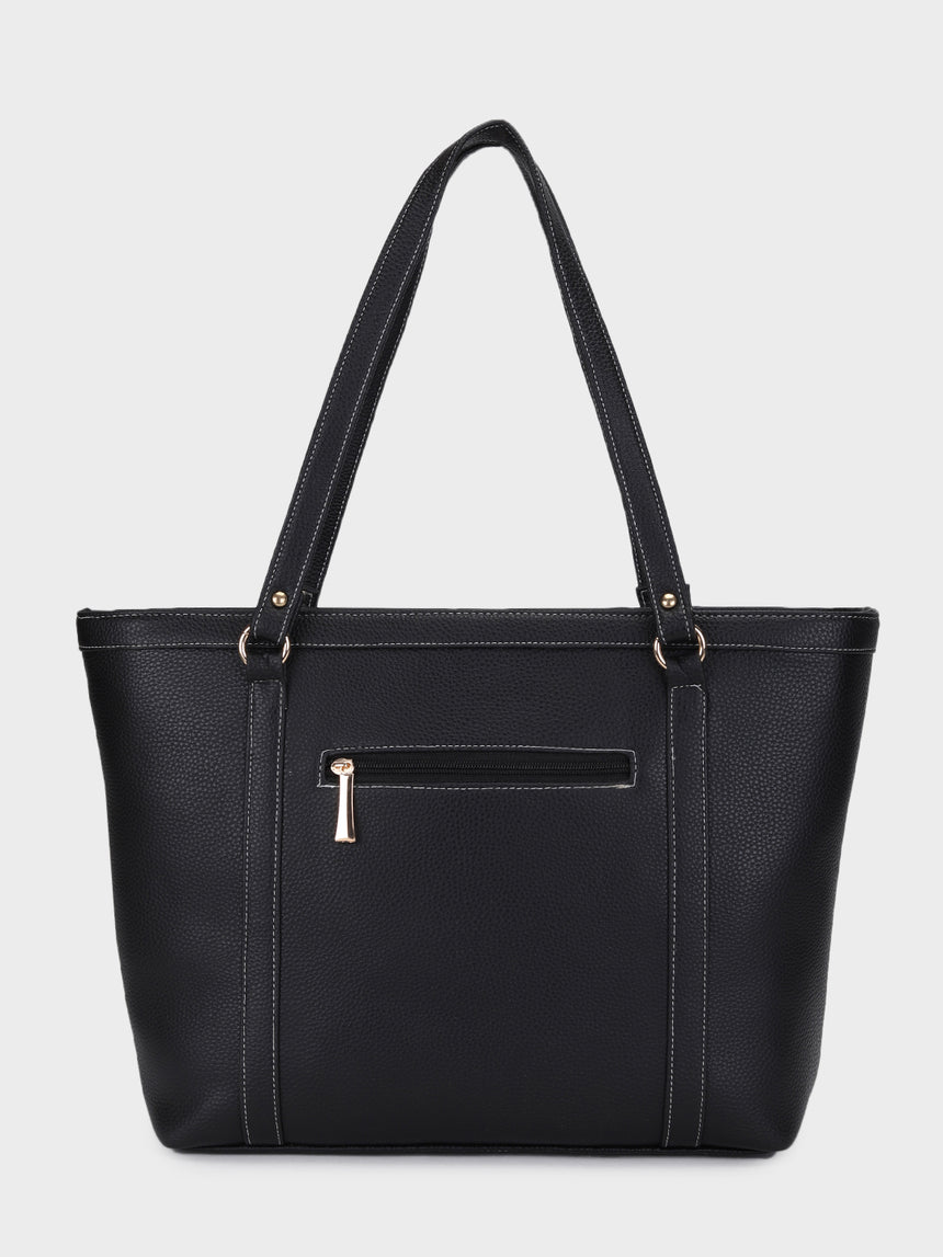 Black Jessica Classic Tote Bag