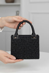 Zoe Black Clutch