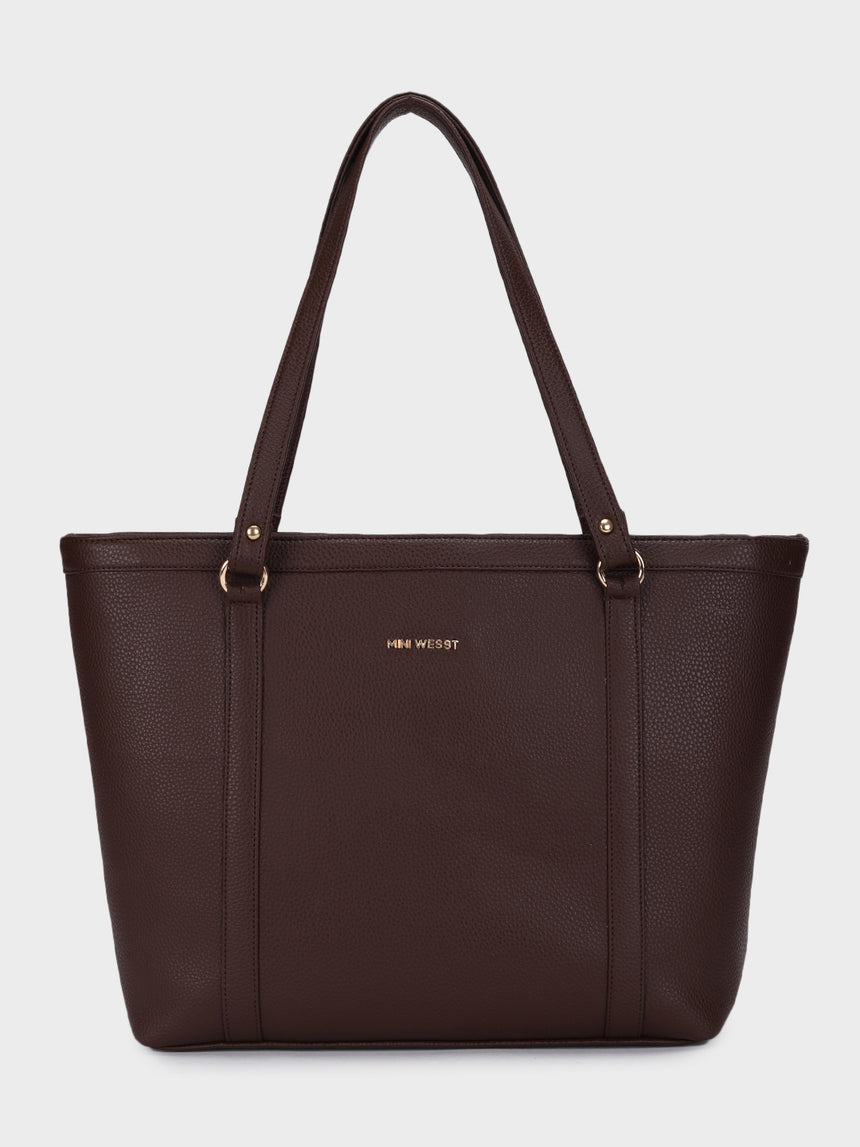 Brown Jessica Classic Tote Bag