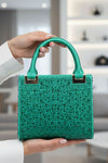 Zoe Green Clutch