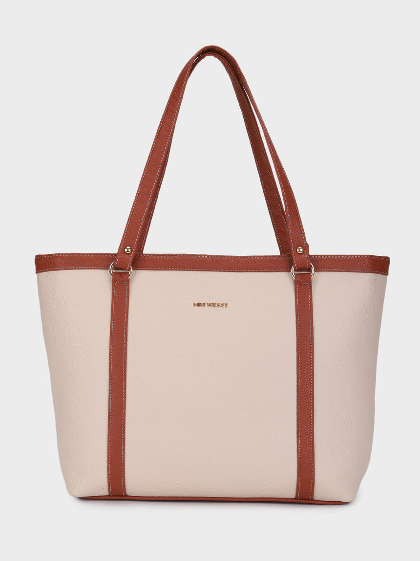 Beige Jessica Classic Tote Bag