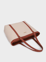 Beige Jessica Classic Tote Bag