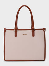 Beige Hannah Classic Tote Bag