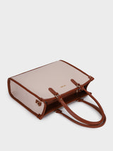 Beige Hannah Classic Tote Bag