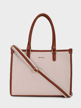Beige Hannah Classic Tote Bag