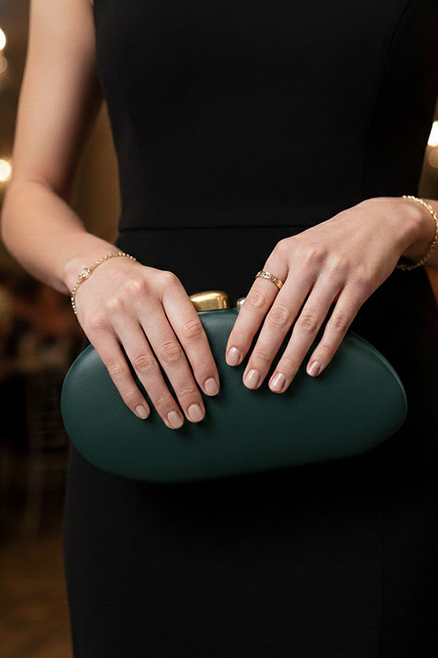 Faye Green Clutch