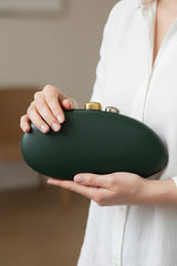 Faye Green Clutch