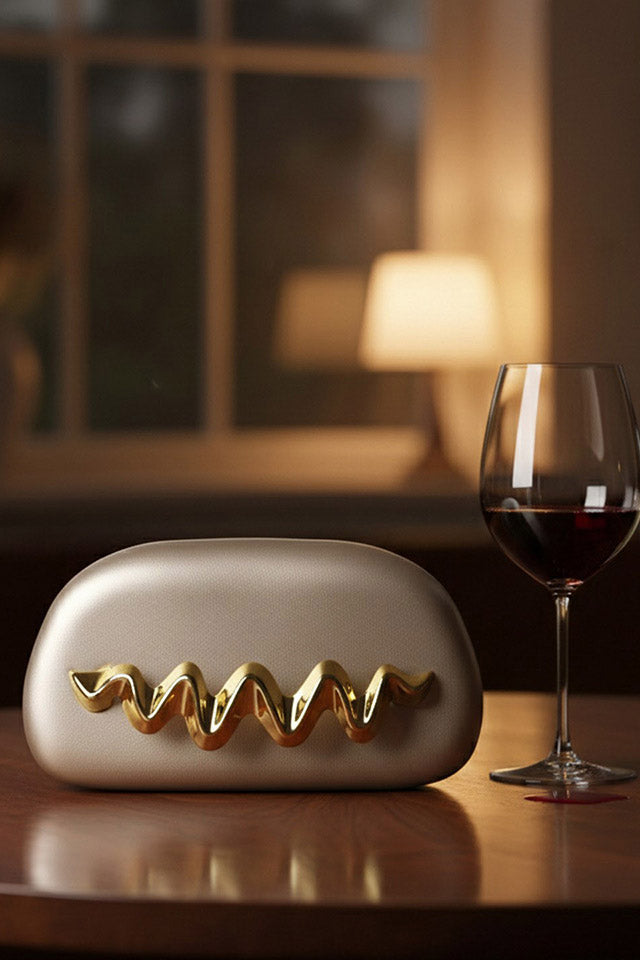Inaya Gold Clutch