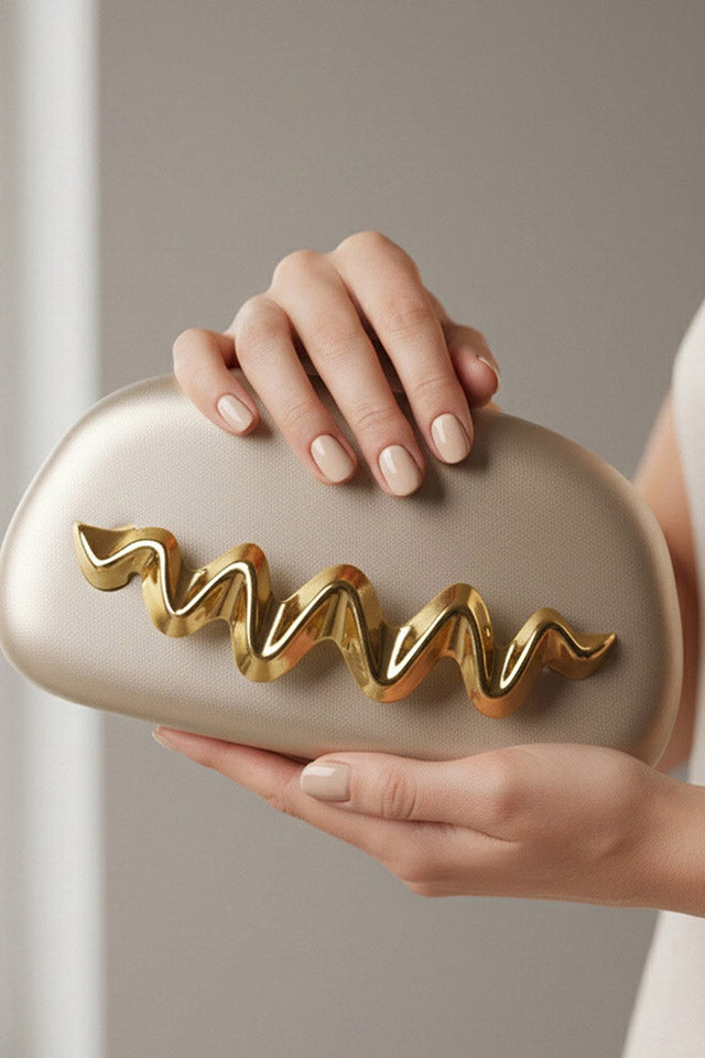 Inaya Gold Clutch