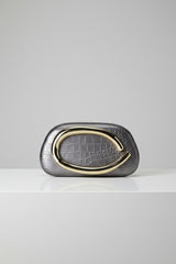Cleo Silver Clutch