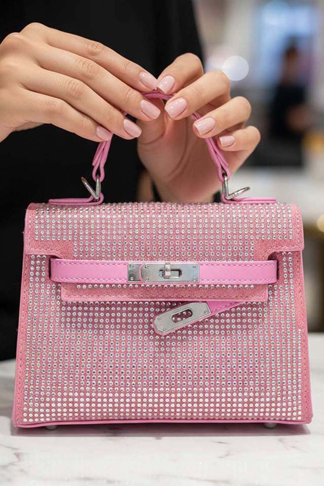The Muse Pink Clutch