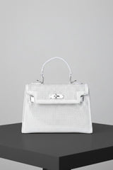 The Muse Silver Clutch