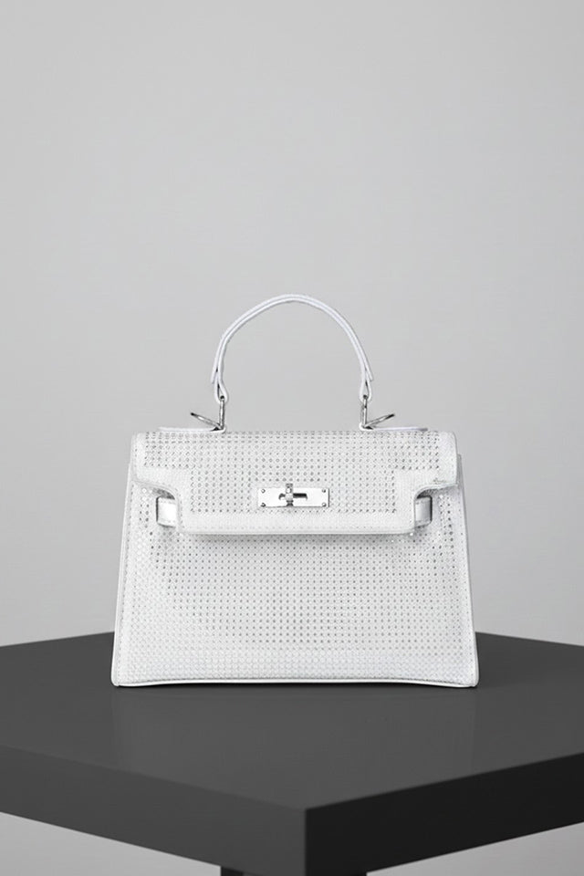 The Muse Silver Clutch