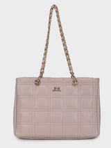 Beige Hazel Handbag