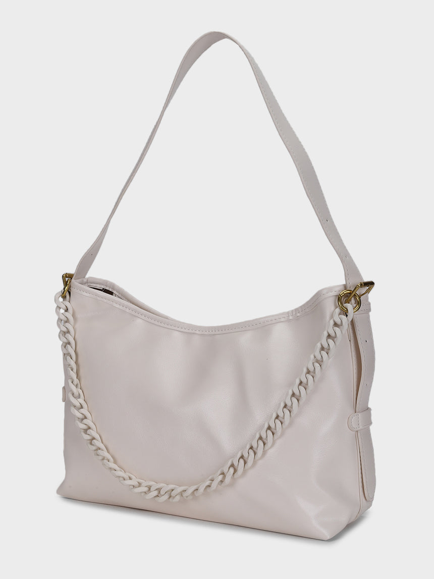 Bridget White Handbag