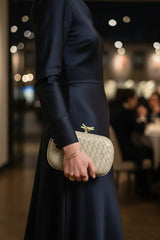 Adam Beige Clutch