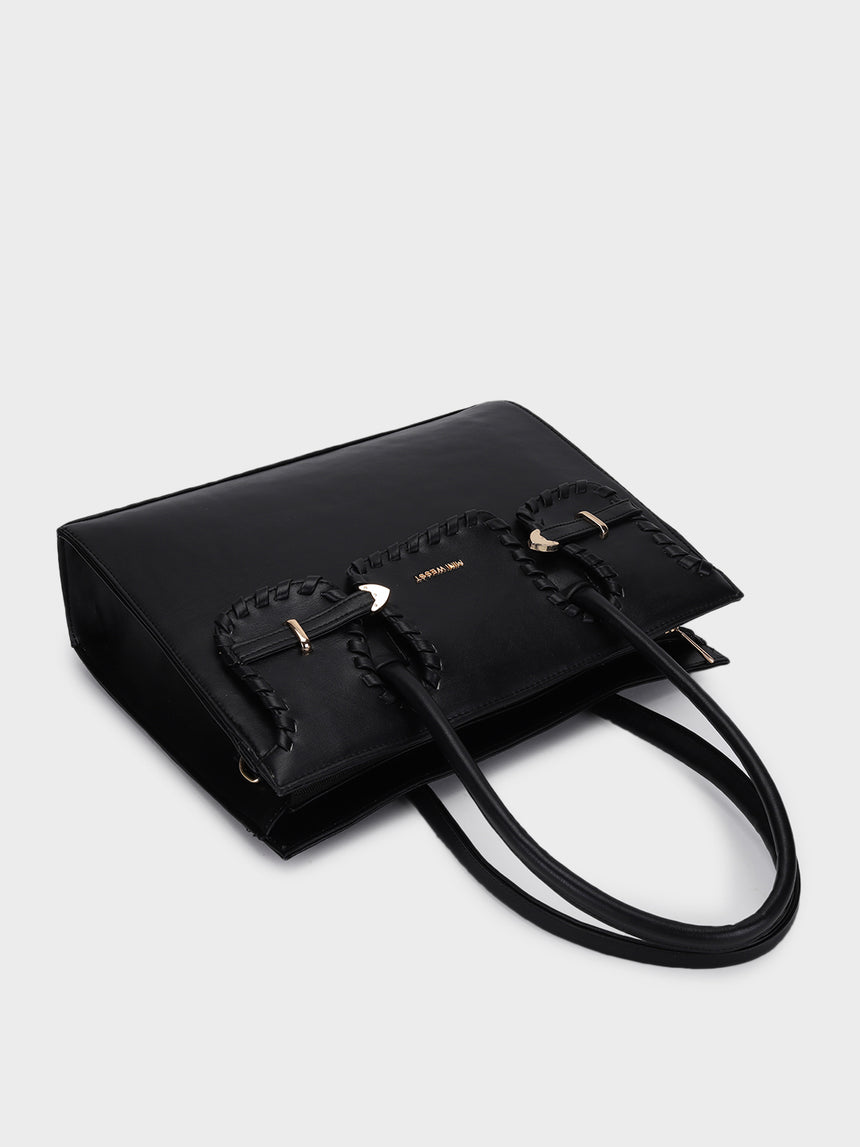 Bennet Black Classic Tote Bag