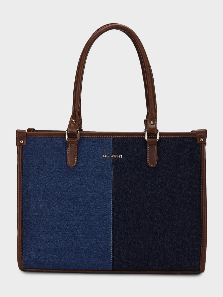 Denim Freya Denim Tote Bag