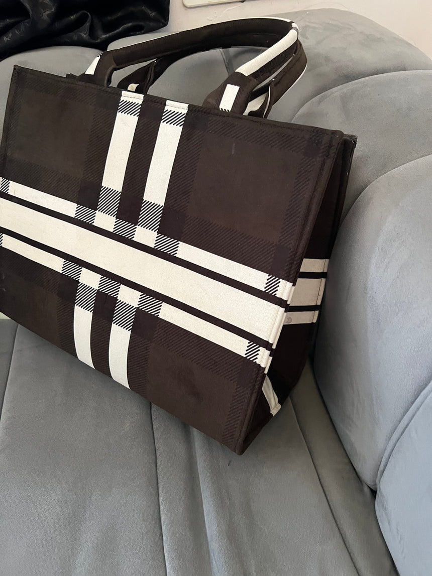 Multi Color coffee print bag