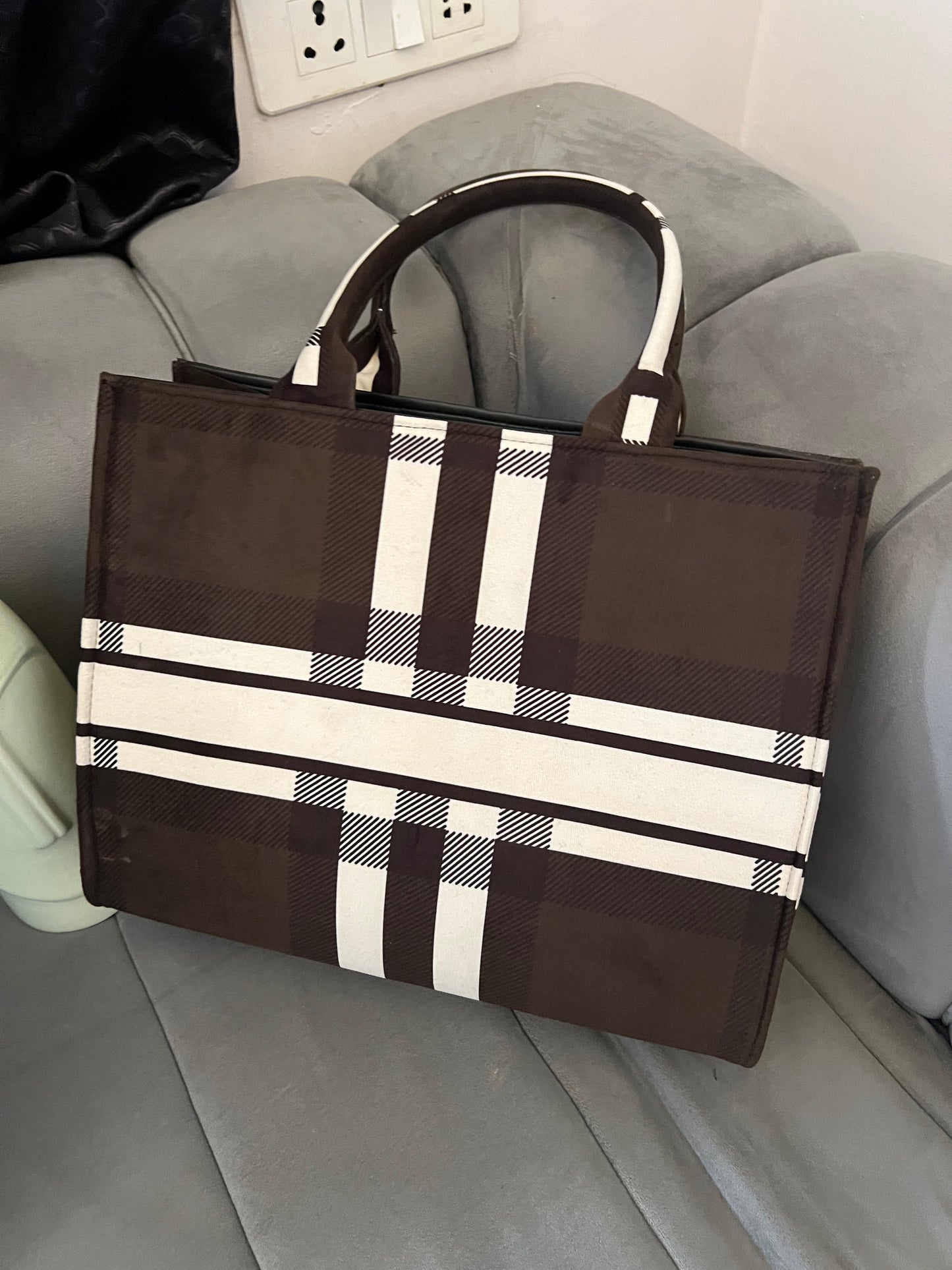Mini Wesst Multi Color coffee berry print bag(MWCUS006)