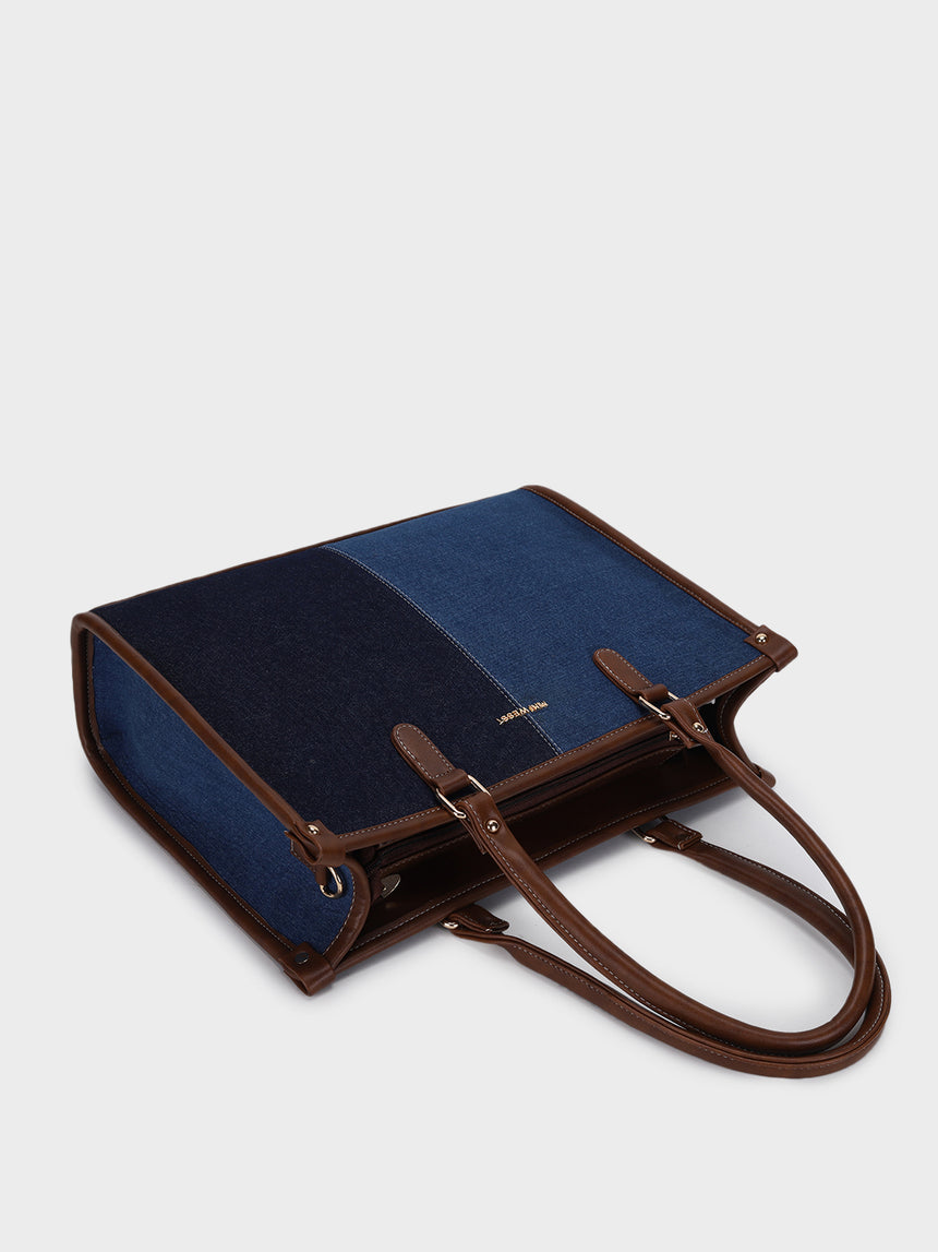 Denim Freya Denim Tote Bag