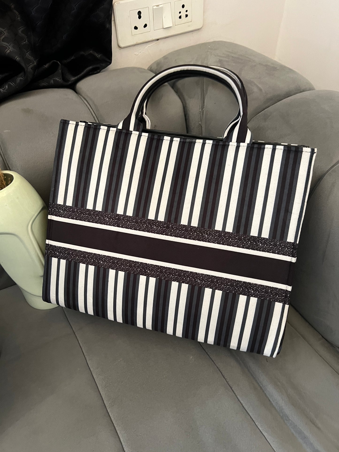 Mini Wesst Multi Color mighty stripes bag(MWCUS004)