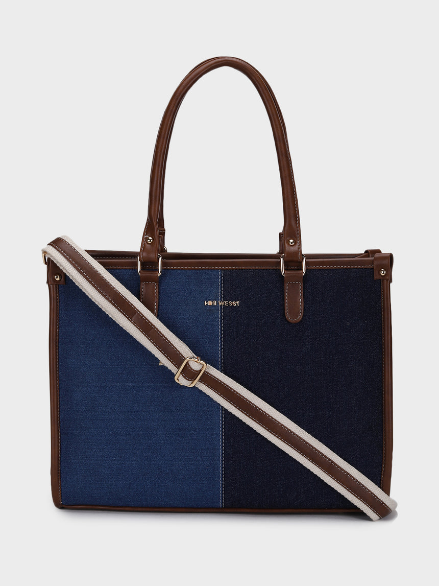 Denim Freya Denim Tote Bag